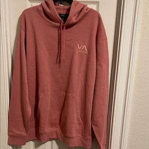 RVCA women Coral Hoodie Sweater size xl